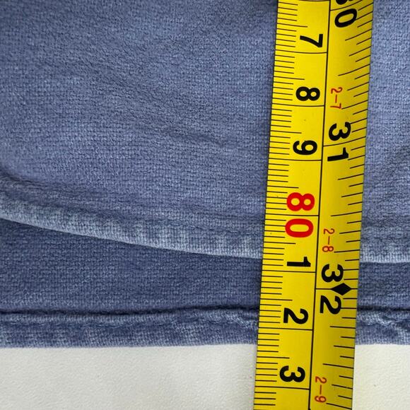 Vintage LL Bean Chamois Cloth Shirt Men’s Sz XXL Blue Flannel Made In USA Flaw - Picture 6 of 7